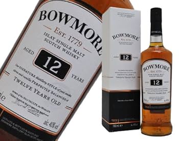 ボウモア　BOWMORE 12年 シングルモルトウイスキー 1L ケース付き Amazon.co.jp: 【父の日 ギフト プレゼント】ボウモア 12年